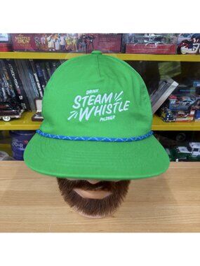 Steam Whistle Brewing Drink Pilsner Men's Rope Hat One Size Green